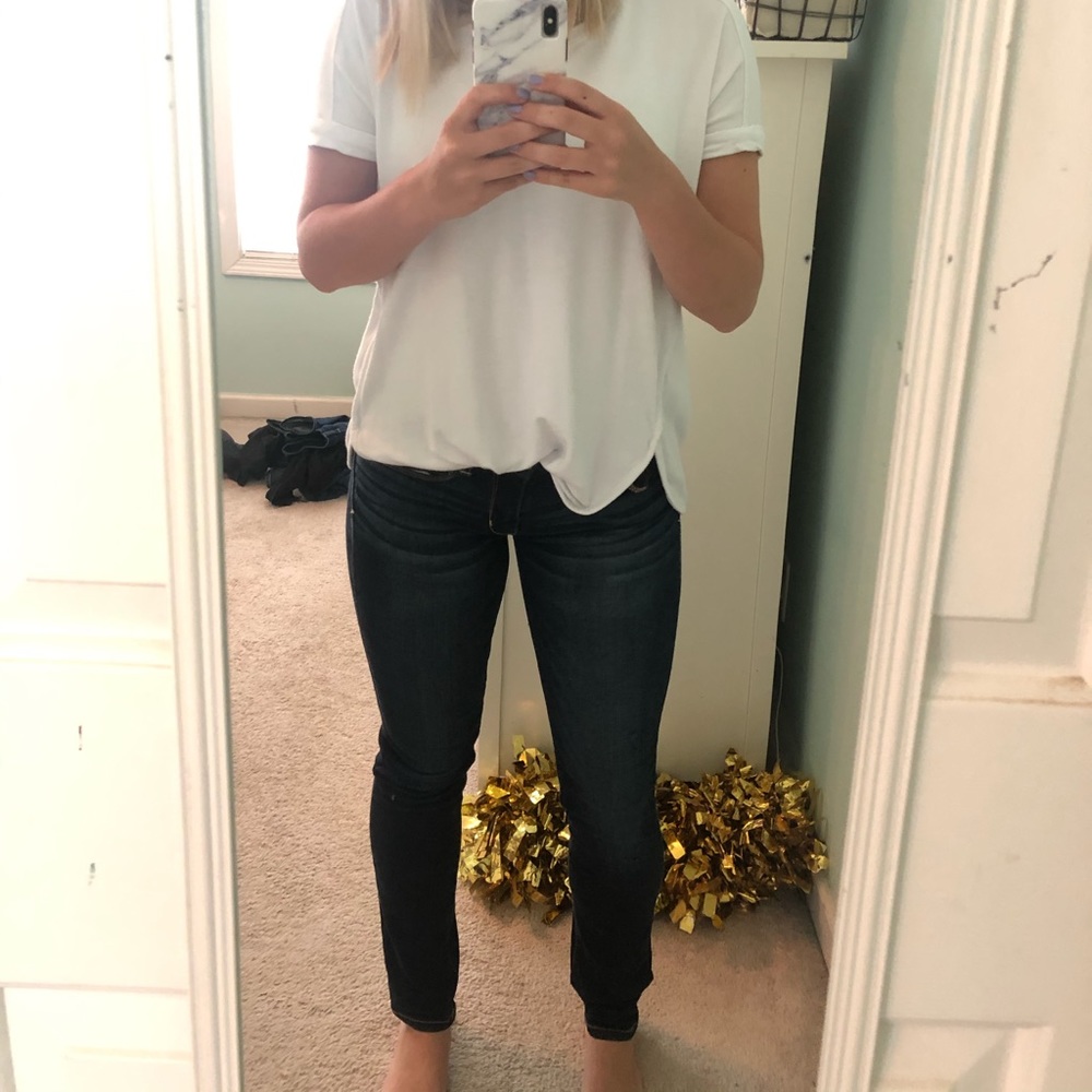 Dark wash jeans